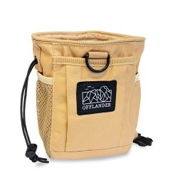 OFFLANDER SASZETKA TAKTYCZNA MOLLE Z RZEPEM OTWARTA KHAKI