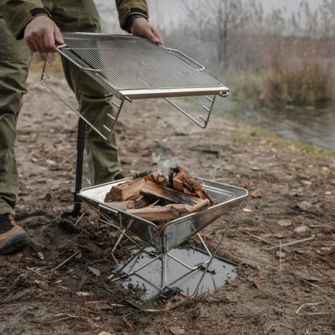OFFLANDER DUŻY GRILL SKŁADANY KEMPINGOWY PRZENOŚNY OFFLANDER DUŻY GRILL SKŁADANY KEMPINGOWY PRZENOŚNY