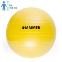 HAMMER Gymnastic Ball 55 cm Antiburst - Piłka fitness HAMMER Gymnastic Ball 55 cm Antiburst - Piłka fitness