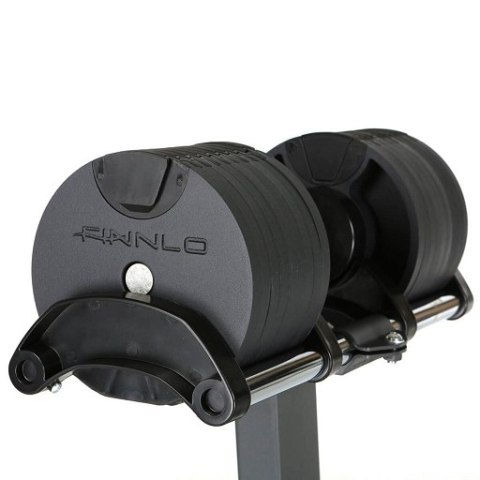 Zestaw hantli systemowych ze stojakiem FINNLO SMARTLOCK 2x20 kg Zestaw hantli systemowych ze stojakiem FINNLO SMARTLOCK 2x20 kg