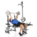 Ławka treningowa ze stojakiem HAMMER BERMUDA XT PRO Ławka treningowa ze stojakiem HAMMER BERMUDA XT PRO
