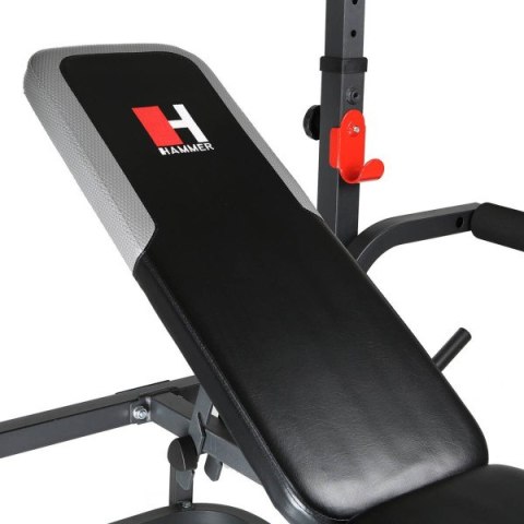 Ławka treningowa ze stojakiem HAMMER BERMUDA XT PRO Ławka treningowa ze stojakiem HAMMER BERMUDA XT PRO