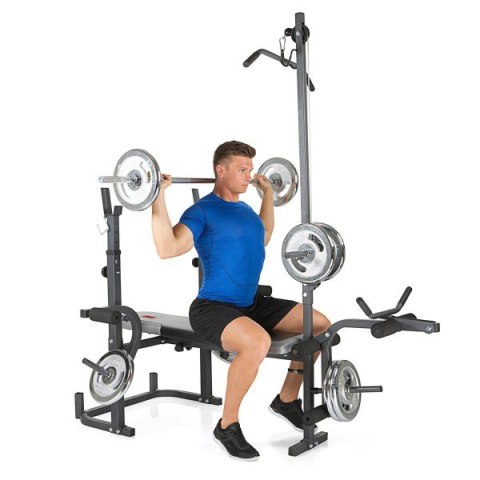 Ławka treningowa ze stojakiem HAMMER BERMUDA XT PRO Ławka treningowa ze stojakiem HAMMER BERMUDA XT PRO
