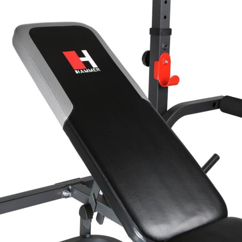 Ławka treningowa ze stojakiem HAMMER BERMUDA XT Ławka treningowa ze stojakiem HAMMER BERMUDA XT