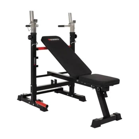 Ławka treningowa ze stojakiem HAMMER FORCE 4.0 ( składana ) Ławka treningowa ze stojakiem HAMMER FORCE 4.0 ( składana )