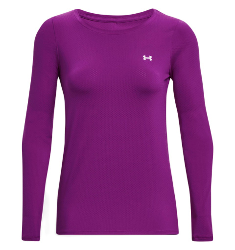 BLUZA DAMSKA UNDER ARMOUR HG ARMOUR LONG SLEEVE FIOLETOWY BLUZA DAMSKA UNDER ARMOUR HG ARMOUR LONG SLEEVE FIOLETOWY