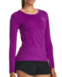 BLUZA DAMSKA UNDER ARMOUR HG ARMOUR LONG SLEEVE FIOLETOWY BLUZA DAMSKA UNDER ARMOUR HG ARMOUR LONG SLEEVE FIOLETOWY