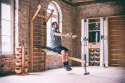 Ławka do ćwiczeń NOHRD CombiTrainer do WallBars Oak Vintage Ławka do ćwiczeń NOHRD CombiTrainer do WallBars Oak Vintage