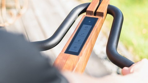 Rower treningowy NOHRD Bike V2 Oak Vintage z monitorem Rower treningowy NOHRD Bike V2 Oak Vintage z monitorem