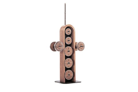 Zestaw obciążeń ze stojakiem NOHRD WeightPlate Tower Oak Vintage Zestaw obciążeń ze stojakiem NOHRD WeightPlate Tower Oak Vintage
