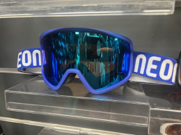Gogle narciarskie NEON FORCE I Black Royal Blue, Szyba: Blue