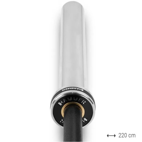 Gryf olimpijski HAMMER 183cm/50mm do 250 kg Gryf olimpijski HAMMER 183cm/50mm do 250 kg
