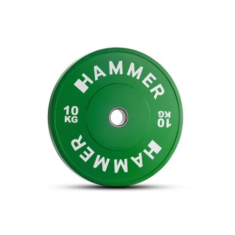 Obciążenie bumper HAMMER 50mm 10 kg Obciążenie bumper HAMMER 50mm 10 kg