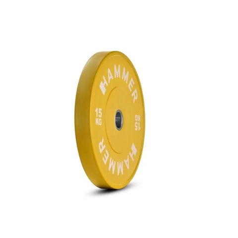 Obciążenie bumper HAMMER 50mm 15 kg Obciążenie bumper HAMMER 50mm 15 kg
