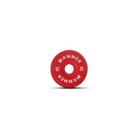 Obciążenie bumper HAMMER 50mm 2,5 kg Obciążenie bumper HAMMER 50mm 2,5 kg