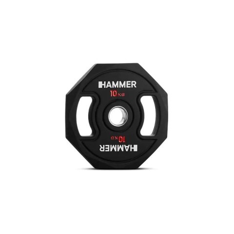 Obciążenie olimpijskie HAMMER OCTAGON 50 mm 10 kg Obciążenie olimpijskie HAMMER OCTAGON 50 mm 10 kg