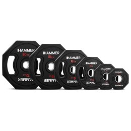 Obciążenie olimpijskie HAMMER OCTAGON 50 mm 10 kg