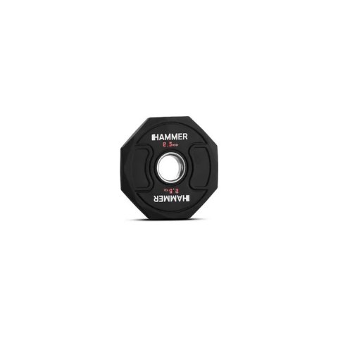 Obciążenie olimpijskie HAMMER OCTAGON 50 mm 2,5 kg Obciążenie olimpijskie HAMMER OCTAGON 50 mm 2,5 kg