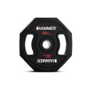 Obciążenie olimpijskie HAMMER OCTAGON 50 mm 20 kg Obciążenie olimpijskie HAMMER OCTAGON 50 mm 20 kg