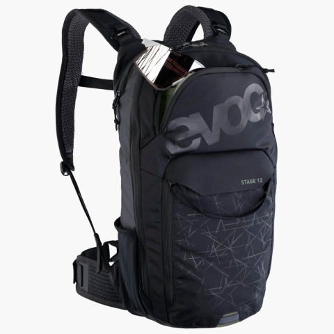 EVOC PLECAK ROWEROWY STAGE 12 L BLACK EVOC PLECAK ROWEROWY STAGE 12 L BLACK