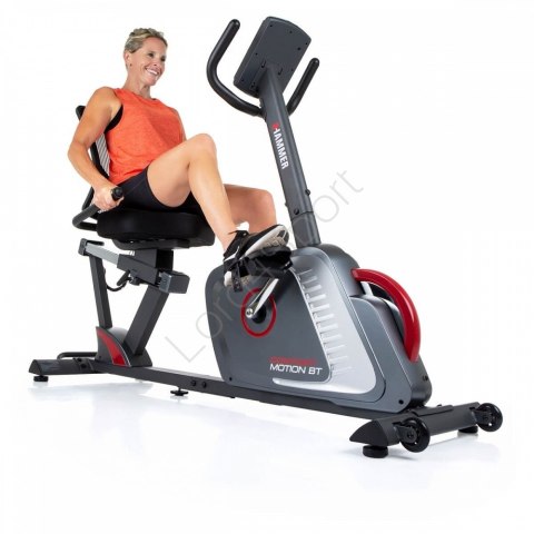 Rower poziomy HAMMER COMFORT MOTION BT Rower poziomy HAMMER COMFORT MOTION BT