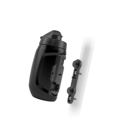 FIDLOCK TWIST TWIST Bidon 450 miękki czarny nieprzeźroczysty + baza