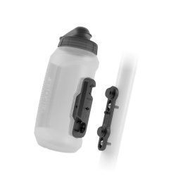 FIDLOCK TWIST Bidon 750 COMPACT transp. biały + Baza