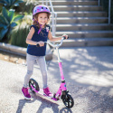 Hulajnoga dziecięca MICRO Cruiser świecące koła LED z dużymi kołami, kolor różowy Hulajnoga dziecięca MICRO Cruiser świecące koła LED z dużymi kołami, kolor różowy