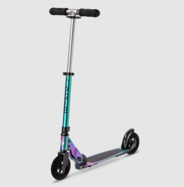 Hulajnoga dziecięca MICRO Speed Plus, kolor MATT NEOCHROME