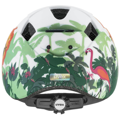 KASK DZIECIĘCY ROWEROWY UVEX KID 2 CC JUNGLE 46-52 KASK DZIECIĘCY ROWEROWY UVEX KID 2 CC JUNGLE 46-52