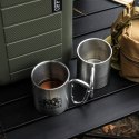 OFFLANDER KUBEK KEMPINGOWY Z KARABIŃCZYKIEM STALOWY 220ML