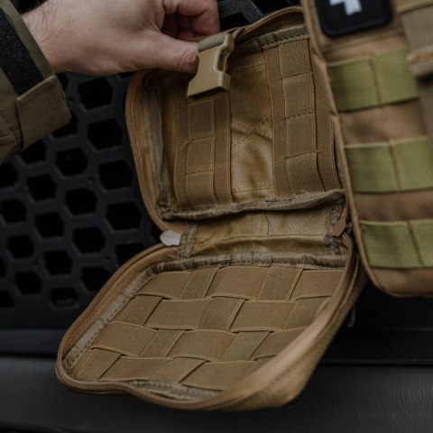 OFFLANDER SASZETKA TAKTYCZNA MOLLE Z RZEPEM NA POWERBANK I KABLE KHAKI OFFLANDER SASZETKA TAKTYCZNA MOLLE Z RZEPEM NA POWERBANK I KABLE KHAKI