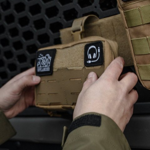 OFFLANDER SASZETKA TAKTYCZNA MOLLE Z RZEPEM NA POWERBANK I KABLE KHAKI OFFLANDER SASZETKA TAKTYCZNA MOLLE Z RZEPEM NA POWERBANK I KABLE KHAKI