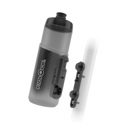 FIDLOCK TWIST Bidon 600 transp. czarny + Baza BIKE