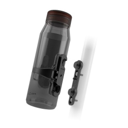 TWIST Butelka 700 LIFE Clear/Black + Baza Bike