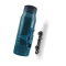 TWIST Butelka 700 LIFE Clear/Dark Blue + Baza Bike