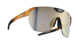Okulary rowerowe NEON Core czarno-brązowe
