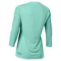 KOSZULKA ROWEROWA FOX LADY FLEXAIR 3/4 JADE XS KOSZULKA ROWEROWA FOX LADY FLEXAIR 3/4 JADE XS