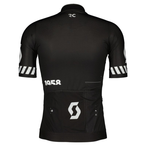 KOSZULKA ROWEROWA SCOTT RC PRO BLACK/WHITE KOSZULKA ROWEROWA SCOTT RC PRO BLACK/WHITE