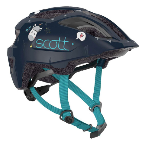 Kask rowerowy dziecięcy SCOTT Spunto Kid - navy blue Kask rowerowy dziecięcy SCOTT Spunto Kid - navy blue