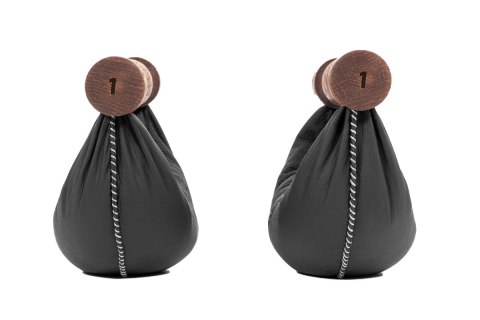 Hantle NOHRD SwingBell Dąb Oak Vintage para 2 x 1 kg Hantle NOHRD SwingBell Dąb Oak Vintage para 2 x 1 kg