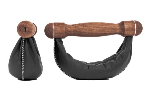 Hantle NOHRD SwingBell Dąb Oak Vintage para 2 x 1 kg Hantle NOHRD SwingBell Dąb Oak Vintage para 2 x 1 kg