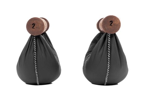 Hantle NOHRD SwingBell Dąb Oak Vintage para 2 x 2 kg Hantle NOHRD SwingBell Dąb Oak Vintage para 2 x 2 kg