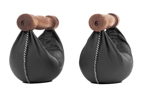 Hantle NOHRD SwingBell Dąb Oak Vintage para 2 x 6 kg Hantle NOHRD SwingBell Dąb Oak Vintage para 2 x 6 kg