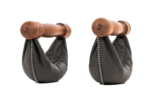 Hantle NOHRD SwingBell Walnut Orzech Classic para 2 x 2 kg Hantle NOHRD SwingBell Walnut Orzech Classic para 2 x 2 kg