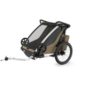 Thule NEW Chariot Cross 2 double - Faded Khaki Thule NEW Chariot Cross 2 double - Faded Khaki
