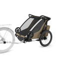 Thule NEW Chariot Cross 2 double - Faded Khaki Thule NEW Chariot Cross 2 double - Faded Khaki