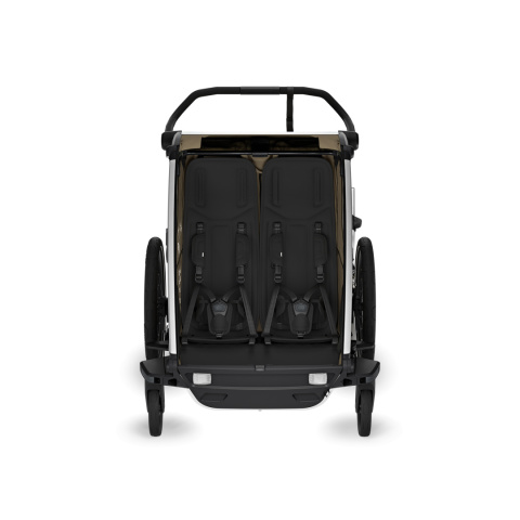 Thule NEW Chariot Cross 2 double - Faded Khaki Thule NEW Chariot Cross 2 double - Faded Khaki
