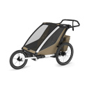 Thule NEW Chariot Cross 2 double - Faded Khaki Thule NEW Chariot Cross 2 double - Faded Khaki
