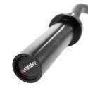Gryf olimpijski łamany czarny HAMMER 120cm/50mm Gryf olimpijski łamany czarny HAMMER 120cm/50mm